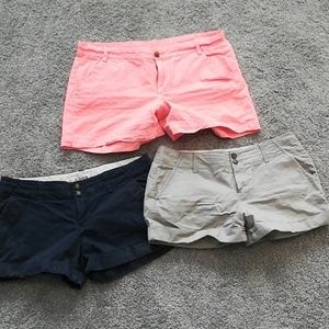 Khaki Shorts Bundle Size 6